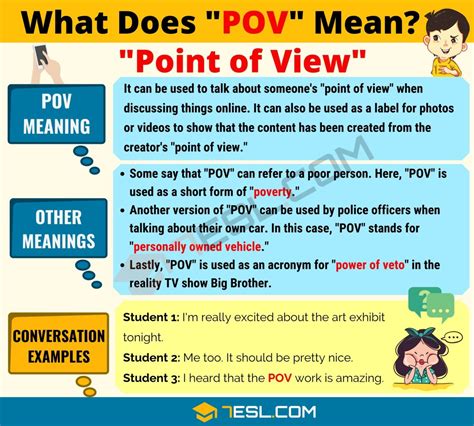 in porn what does pov mean